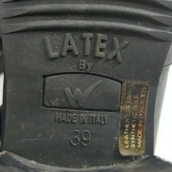 Walking Co Black Leather Mary Janes Made in Italy - Picture 8 of 8